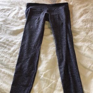 Blue leggings size S never worn